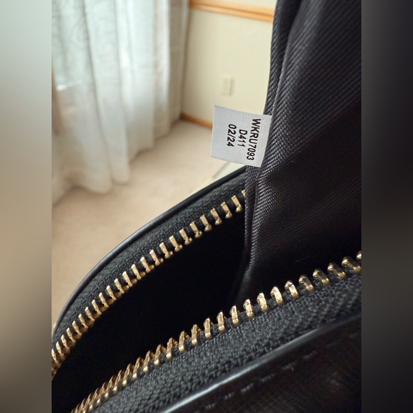 Kate Spade Payton Medium Dome Satchel Crossbody, Black - Picture 7 of 9